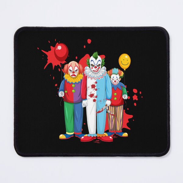 Item preview, Halloween of the three spooky clowns designed and sold by RetroNibylander.
