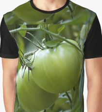 Green Tomatoes on the Vine Graphic T-Shirt