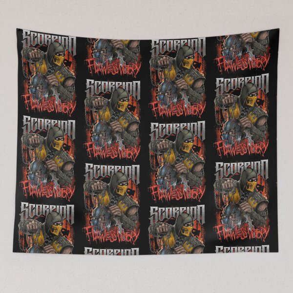 Item preview, Scorpion Mortal Kombat Victory designed and sold by HoneyNutsGibso.