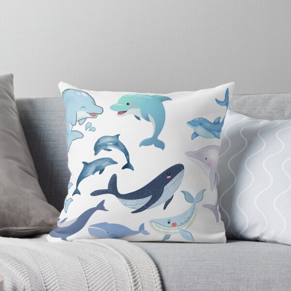Item preview, Whales are large mammals that live only in the sea or ocean. designed and sold by Satika Ploy.