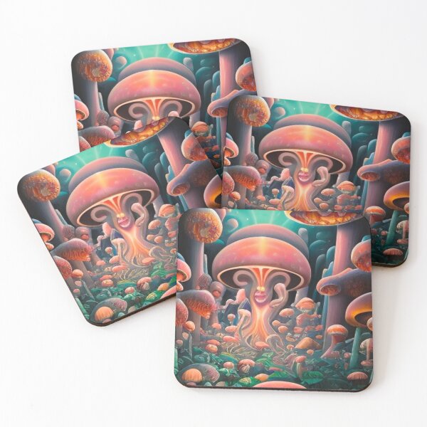 Item preview, Psychodelic Mushrooms designed and sold by SKornackiArt.