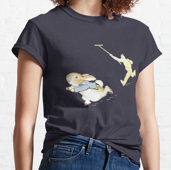 Peter Rabbit Adventure: Chased by Mr. McGregor Classic T-Shirt