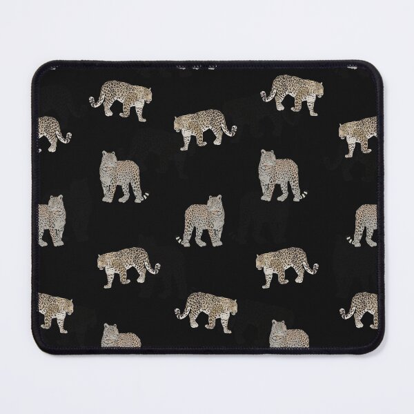 Item preview, Modern Black Golden Leopard Jungle Animals designed and sold by NdesignTrend.
