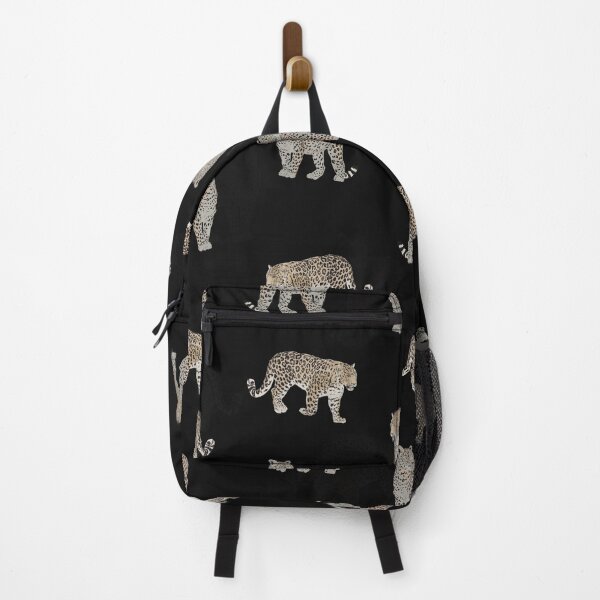 Item preview, Modern Black Golden Leopard Jungle Animals designed and sold by NdesignTrend.
