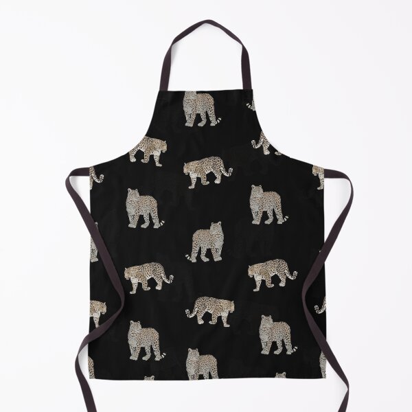 Item preview, Modern Black Golden Leopard Jungle Animals designed and sold by NdesignTrend.