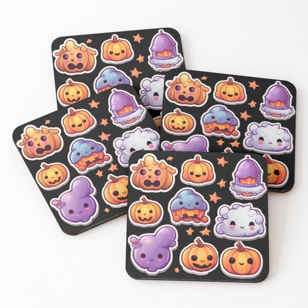 Item preview, Cute Halloween Purple Witch Pumpkin  designed and sold by UniqueDesignOK.