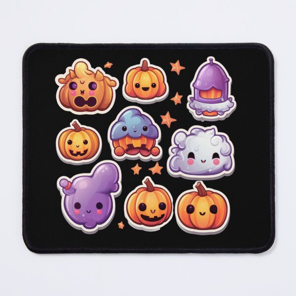 Item preview, Cute Halloween Purple Witch Pumpkin designed and sold by UniqueDesignOK.