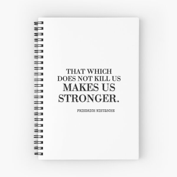 Item preview, That Which Does Not Kill Us Makes Us Stronger-Friedrich Nietzsche Quote designed and sold by HomeArtStudio.