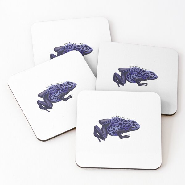Item preview, Judgy Blue Poison Dart Frog designed and sold by janemadedesigns.