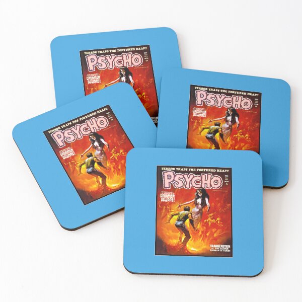Item preview, A GREAT VINTAGE PSYCHO #5 MAGAZINE COVER! designed and sold by MckinnleyKilby.