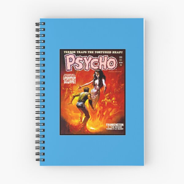 Item preview, A GREAT VINTAGE PSYCHO #5 MAGAZINE COVER! designed and sold by MckinnleyKilby.