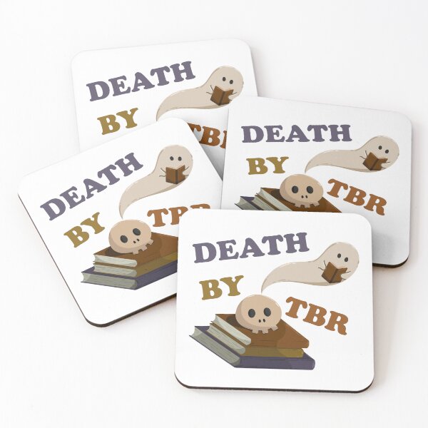 Item preview, Death By TBR Ghost Reading Book designed and sold by shmodev.