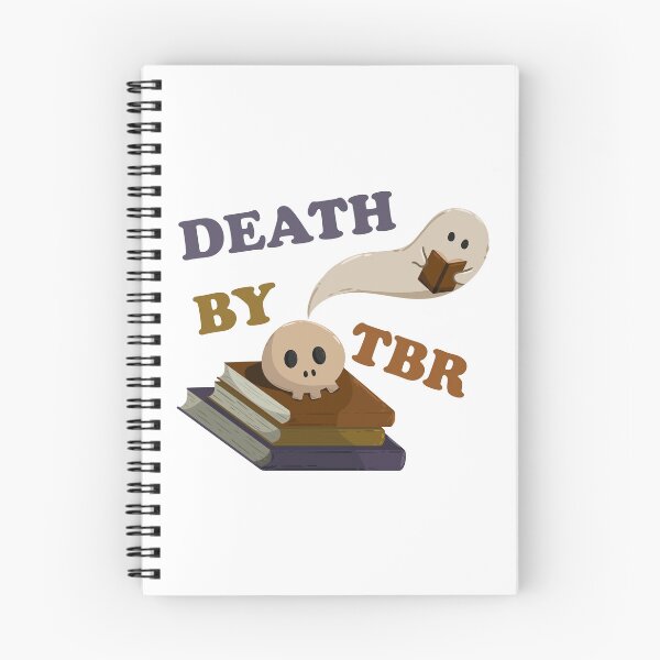 Item preview, Death By TBR Ghost Reading Book designed and sold by shmodev.