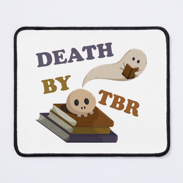 Item preview, Death By TBR Ghost Reading Book designed and sold by shmodev.