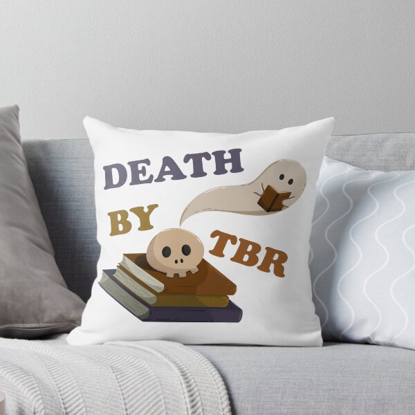 Item preview, Death By TBR Ghost Reading Book designed and sold by shmodev.