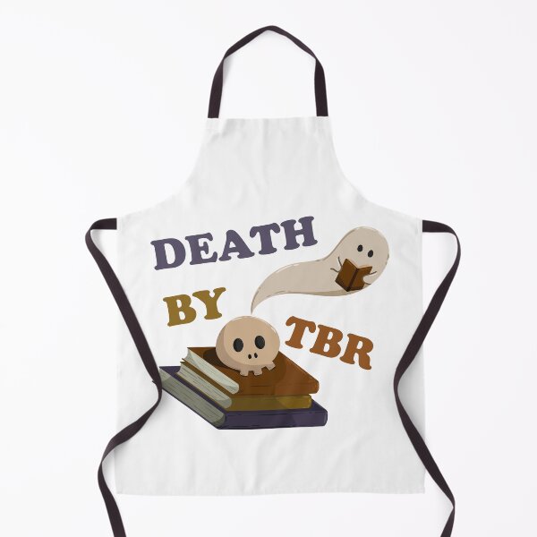 Item preview, Death By TBR Ghost Reading Book designed and sold by shmodev.