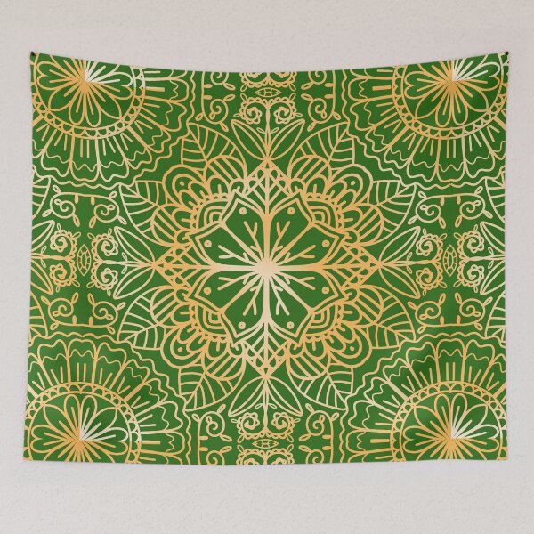 Item preview, Golden Harmony: Radiant Mandala designed and sold by joyandart31.