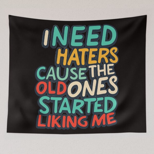 Item preview, Haters designed and sold by UrbanChillz.