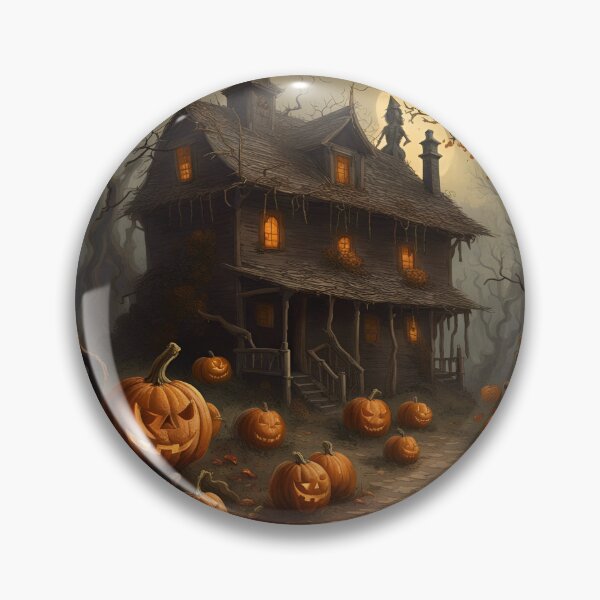 Item preview, Halloween house in the forest designed and sold by PureViolence.