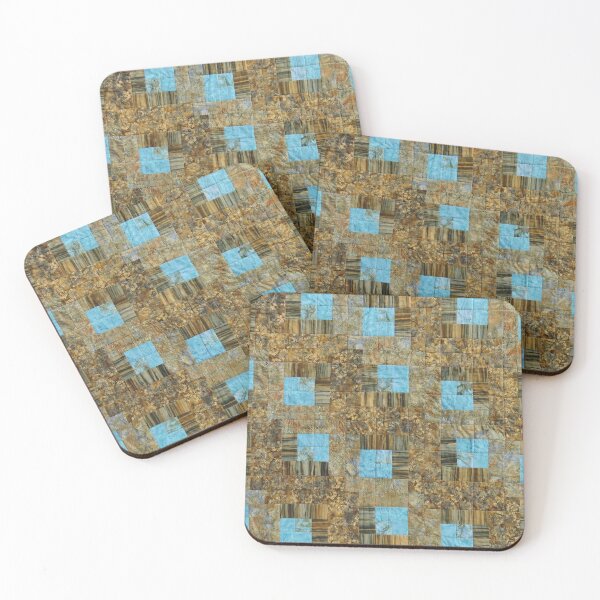 Item preview, Log Cabin With Turquoise designed and sold by Jean Gregory Evans.