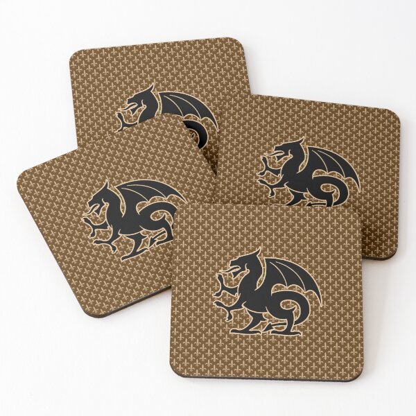 Item preview, Medieval dragon ornament designed and sold by LA DESIGN.