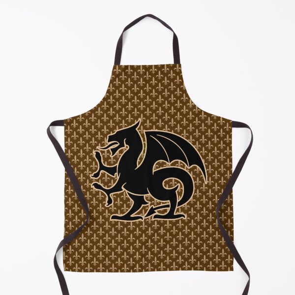 Item preview, Medieval dragon ornament designed and sold by LA DESIGN.