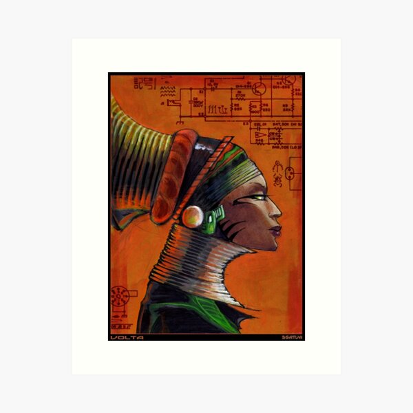 Item preview, Volta Ancient Queen of Resonance designed and sold by 3satva.