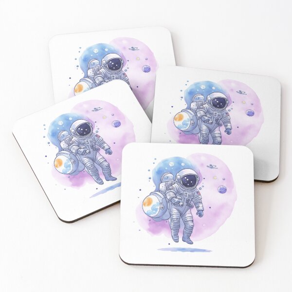 Item preview, Watercolour Astronaut 1  designed and sold by xaiartist.