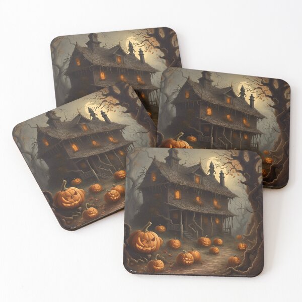 Item preview, Halloween house in the forest designed and sold by PureViolence.