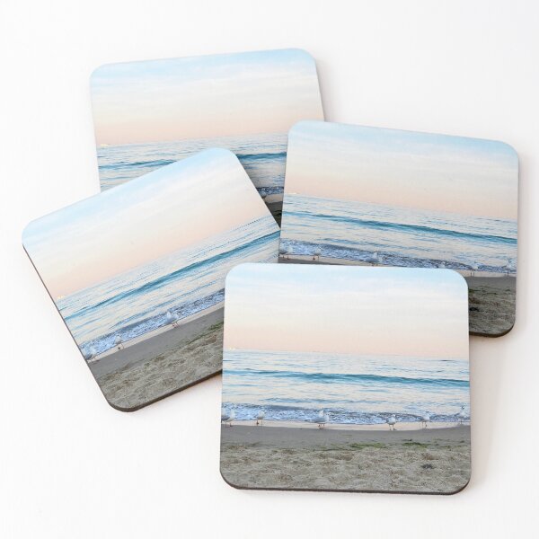 Item preview, Seagulls sit on the beach designed and sold by taya-stdnk.