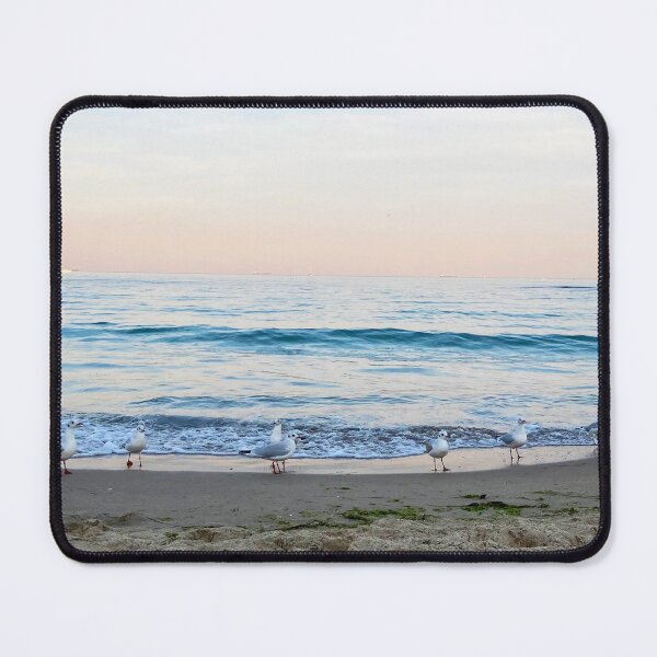 Item preview, Seagulls sit on the beach designed and sold by taya-stdnk.