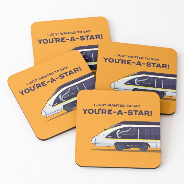 Item preview, You're A Star - Eurostar Message designed and sold by HumbleGumball.
