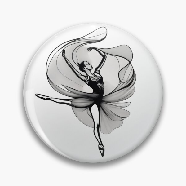 Item preview, Elegant Silhouette Ballerina Dancer designed and sold by Trace1234.