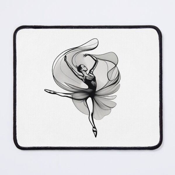 Item preview, Elegant Silhouette Ballerina Dancer designed and sold by Trace1234.
