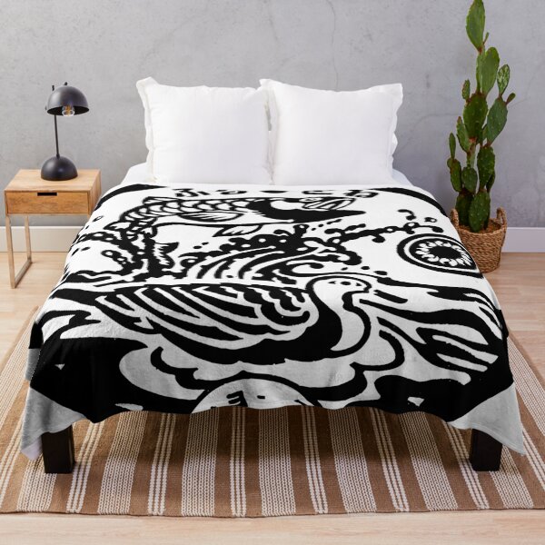 Item preview, Fish and Duck on Manhoel in Japan - Black designed and sold by mattraski.