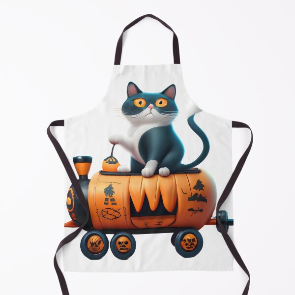 Item preview, Cat on the train designed and sold by SabyDigitalArt.