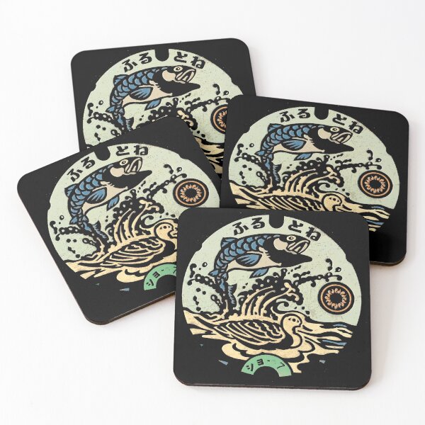 Item preview, Fish and Duck on Manhoel in Japan - Color designed and sold by mattraski.