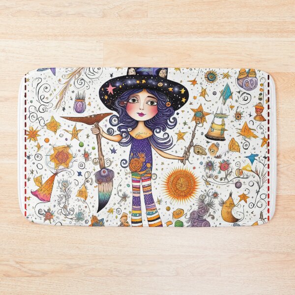 Item preview, A witch full of cuteness There was nothing ugly or scary at all. designed and sold by Natcharee.