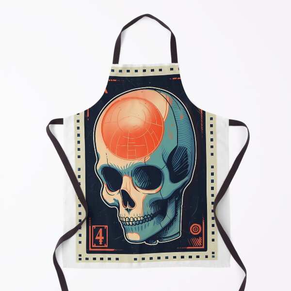 Item preview, Soviet Space Program- Alien Skull Stamp 3 designed and sold by octoboobs.