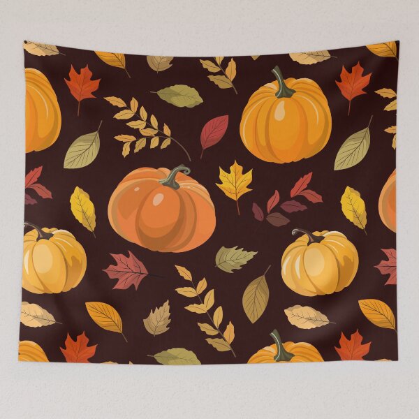 Item preview, Pumpkin Print - Fall Colors designed and sold by FrescoNat.