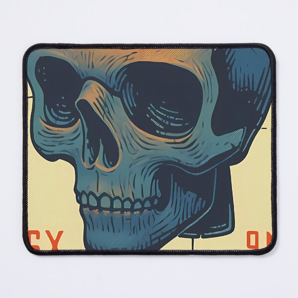 Item preview, Soviet Space Program- Alien Skull Stamp 4 designed and sold by octoboobs.