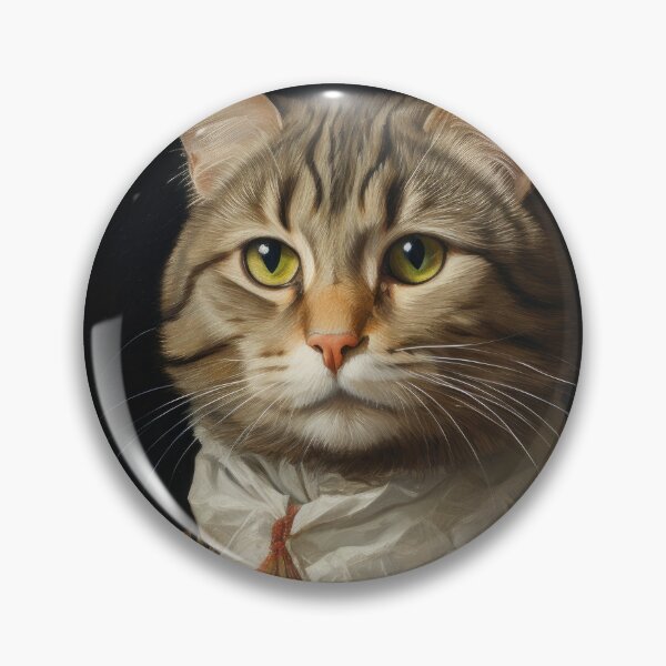 Item preview, Renaissance Cat with human Clothes designed and sold by VisionDuke.