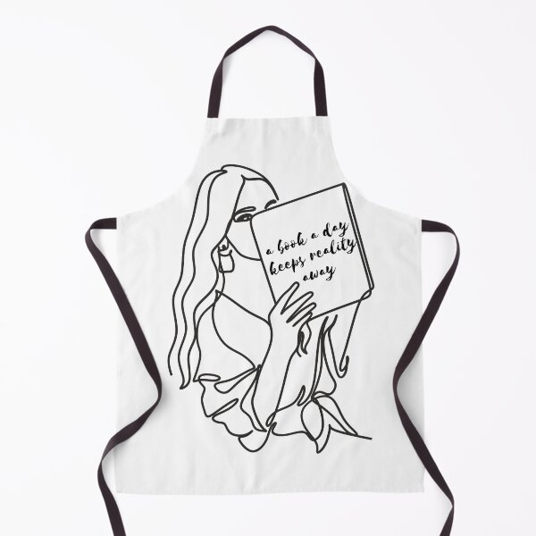 Item preview, a book a day keeps reality away designed and sold by Lmbr-shop.