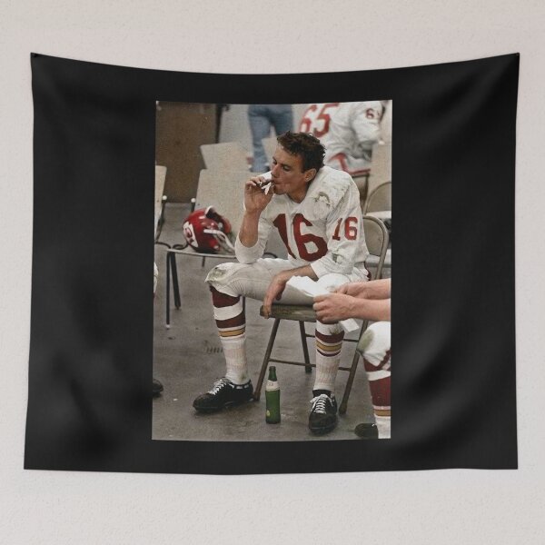 Item preview, Len Dawson Cigarette Classic Cloth Covering I Love designed and sold by MartiBarrowsdf.