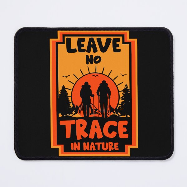 Item preview, Leave No Trace Poster - Wilderness Bushcraft - Alasksan Nature- National Parks - Love Nature designed and sold by happygiftideas.