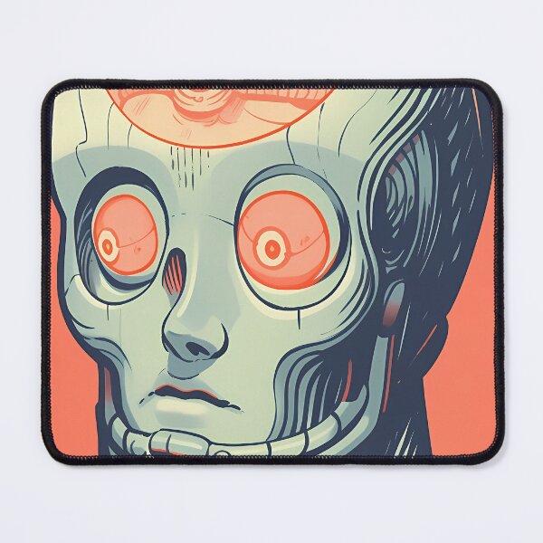 Item preview, Soviet Space Program- Alien Skull Stamp 5 designed and sold by octoboobs.