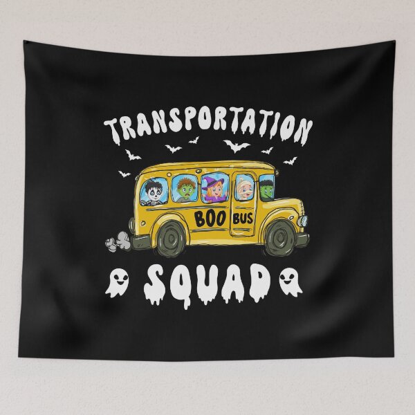Item preview, Transportation Squad Spooky School Bus Halloween designed and sold by Designer-Girl.