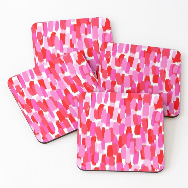 Item preview, Abstract, Pink and Red, Paint Brush Effect designed and sold by OneThreeSix.