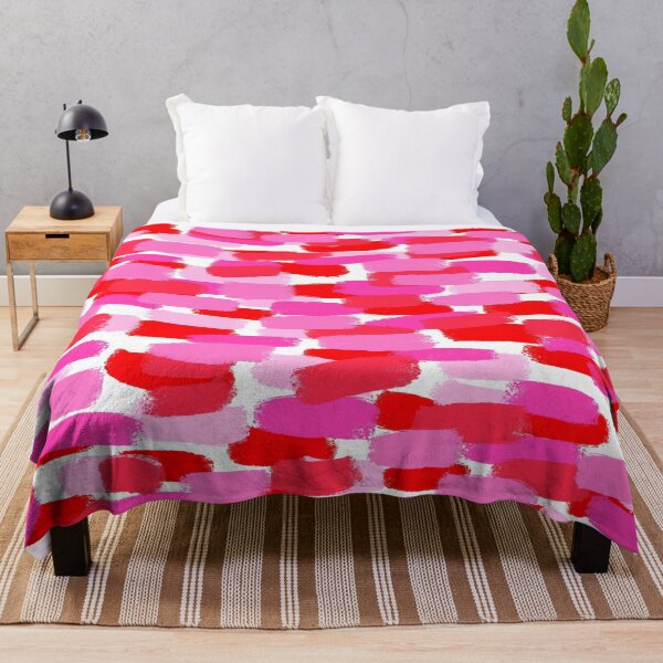 Item preview, Abstract, Pink and Red, Paint Brush Effect designed and sold by OneThreeSix.