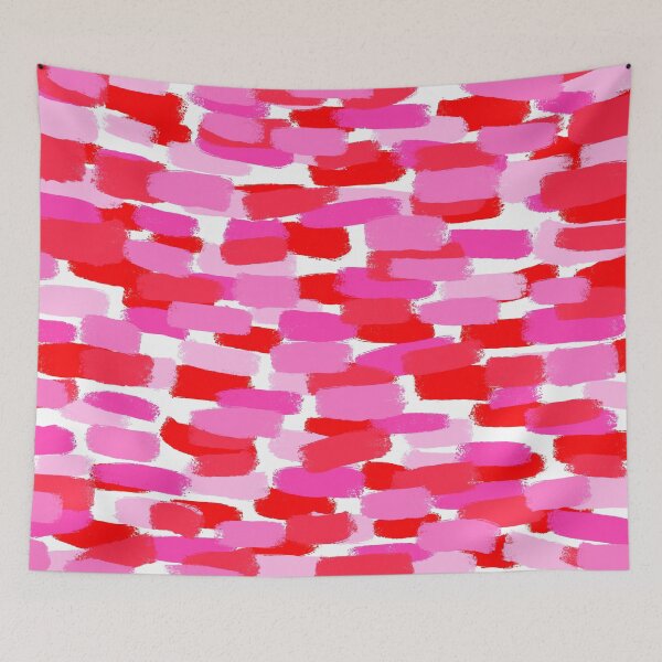 Item preview, Abstract, Pink and Red, Paint Brush Effect designed and sold by OneThreeSix.